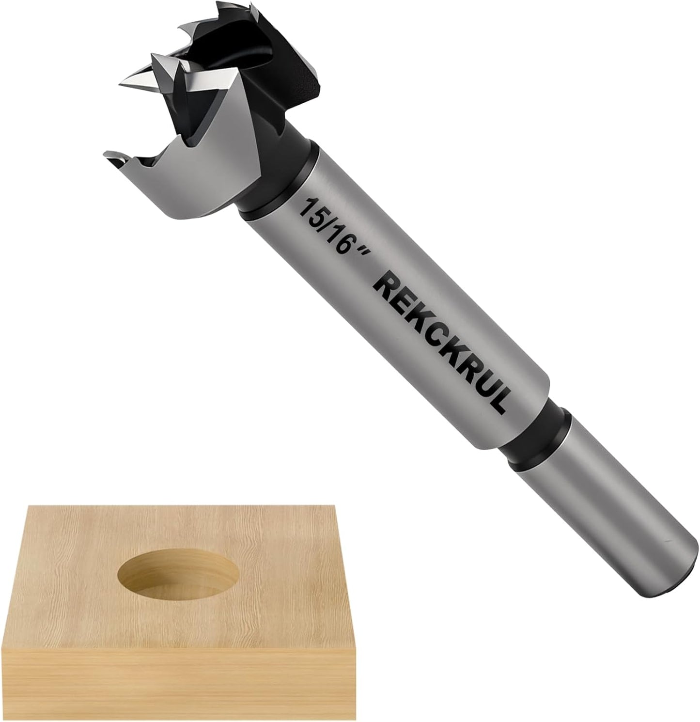 Broca Forstner 15/16pulg para madera dura y contrachapada