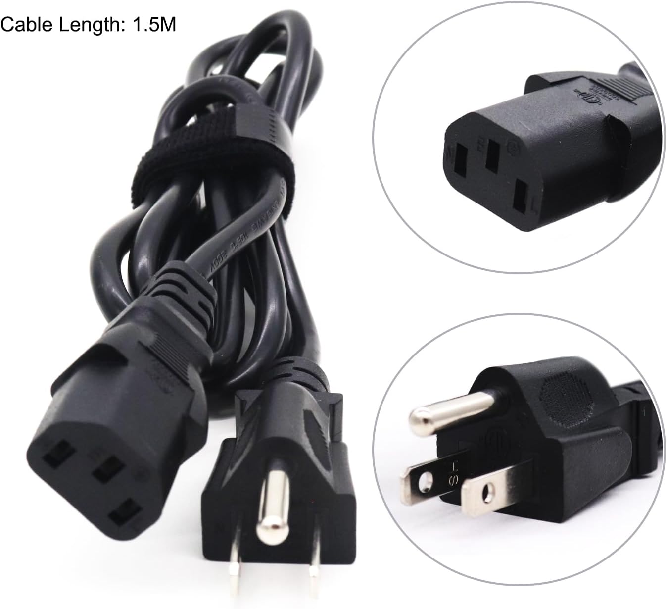 Adaptador corriente 12V 6A 72W universal 100-265V con conector CC