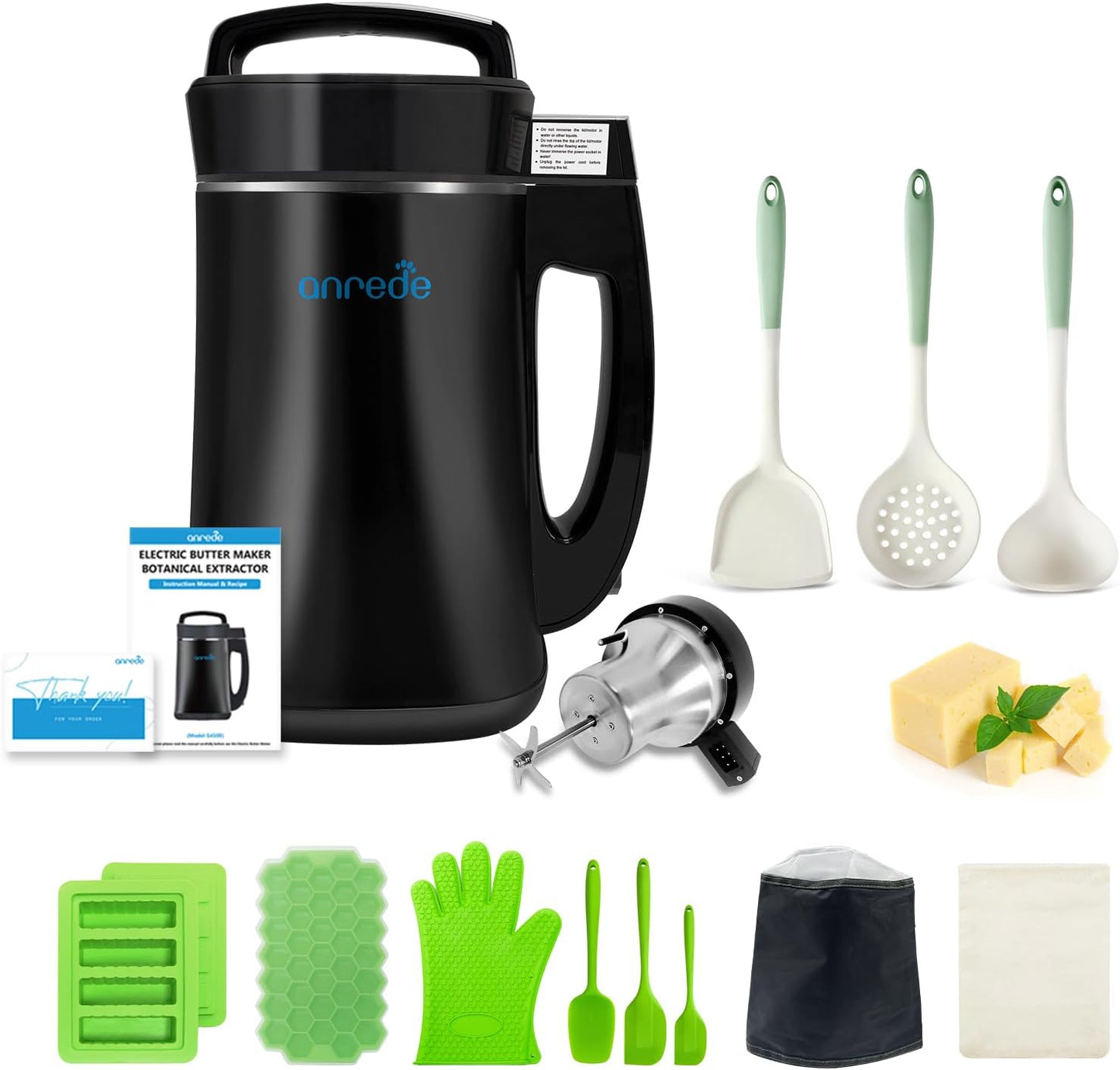 Máquina de descarboxilación e infusión de hierbas completa