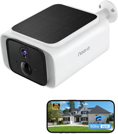 Cámaras seguridad solar 2K inalámbricas WiFi IP65 visión nocturna