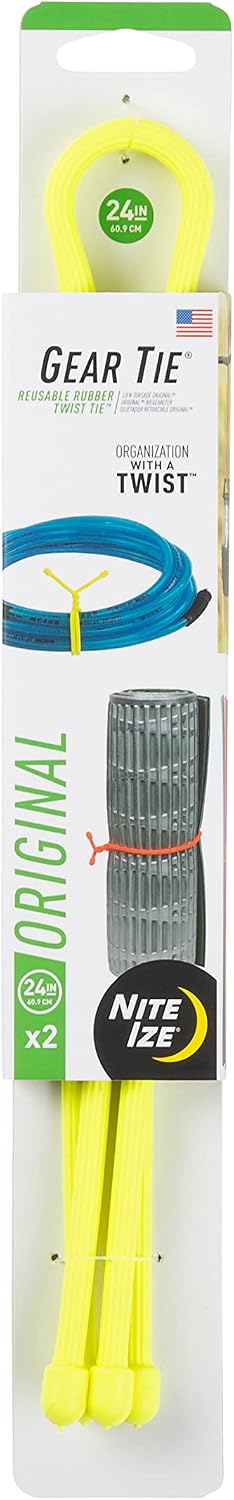 Cinta de engranaje GT24-33-2R3 amarillo neón pack 2
