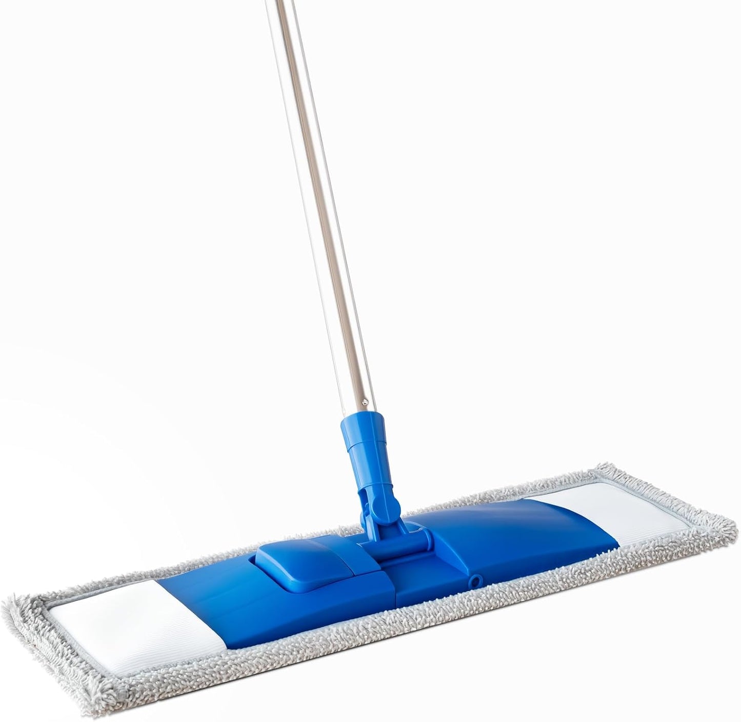 Trapeador microfibra acero inox 17x50pulg suelos madera