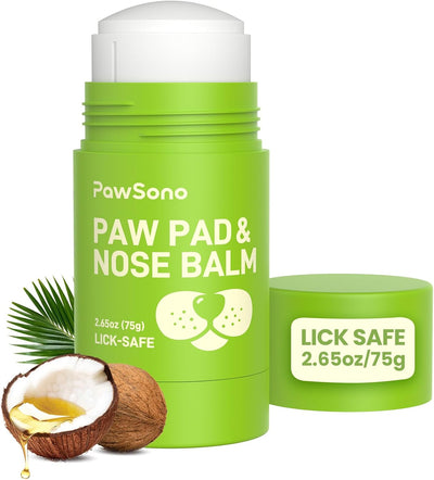 Bálsamo para patas y nariz perro aceite coco protector invierno