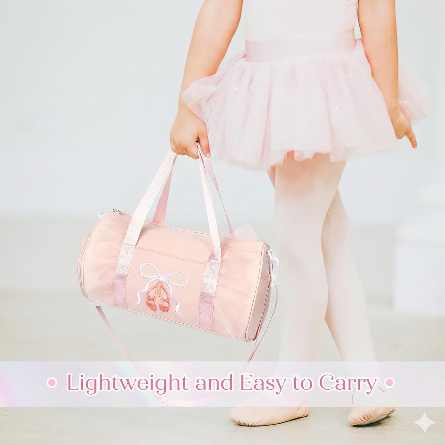 Bolsa baile niña 8L con compartimento zapatos resistente agua