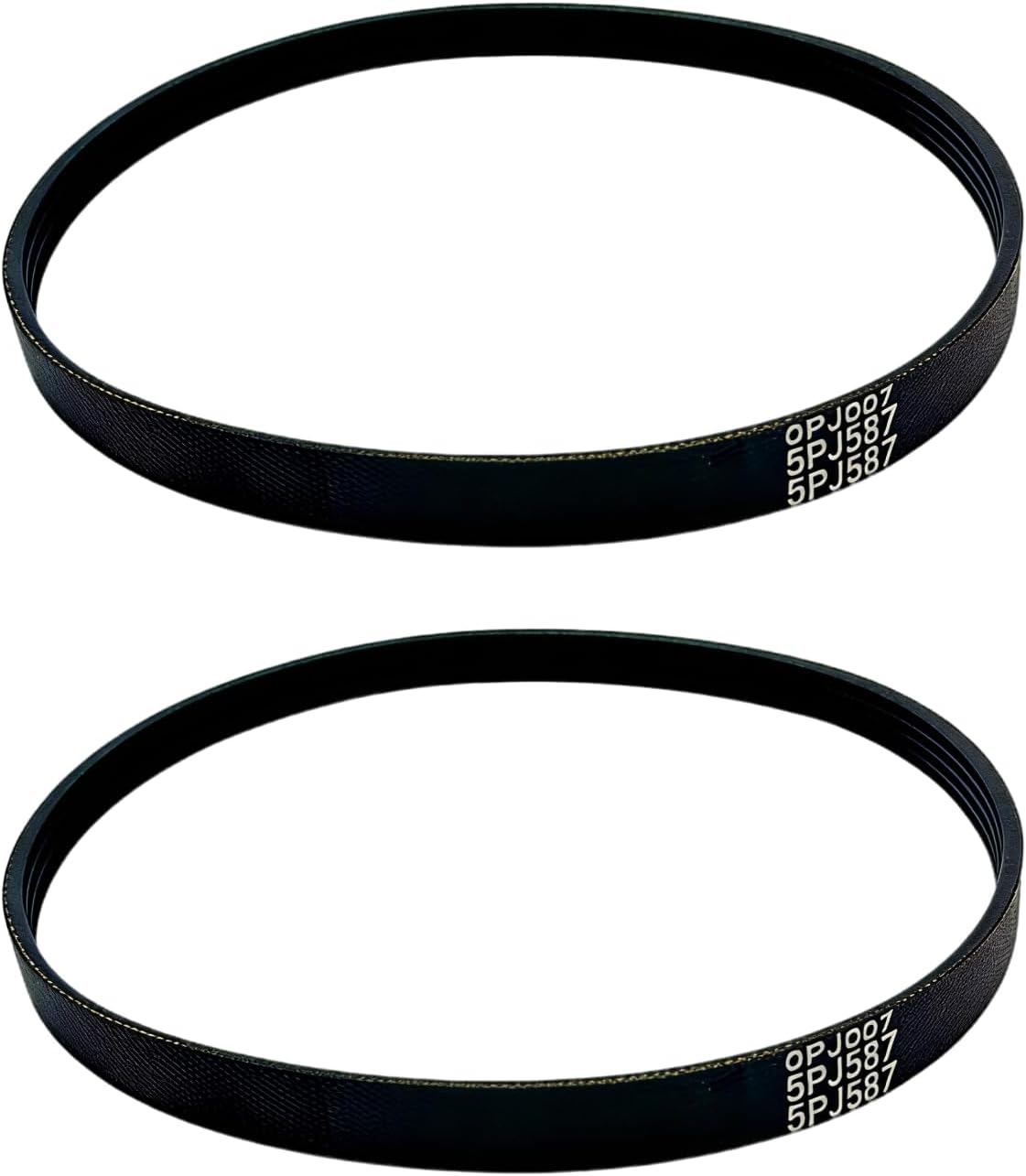 2 Correas Transmisión Lavadora WE12X27300 Negro Comp GE