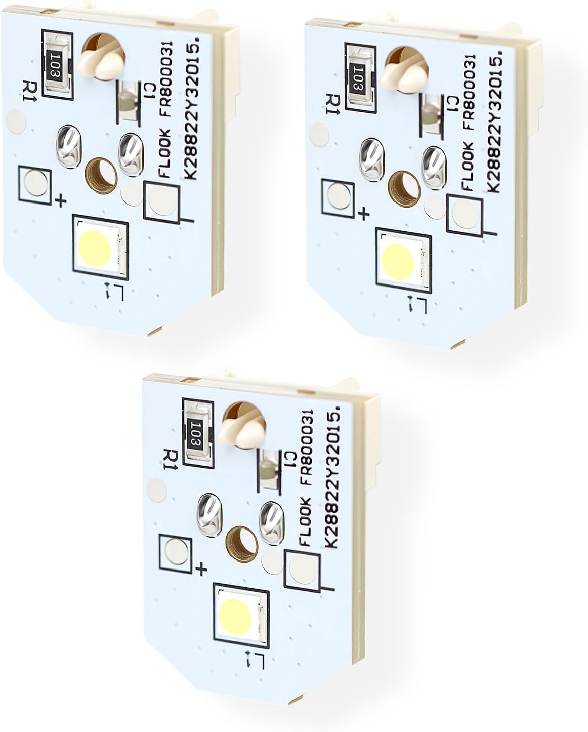 3 Pzas Luz LED para refrigerador GE GFE28HSKCSS