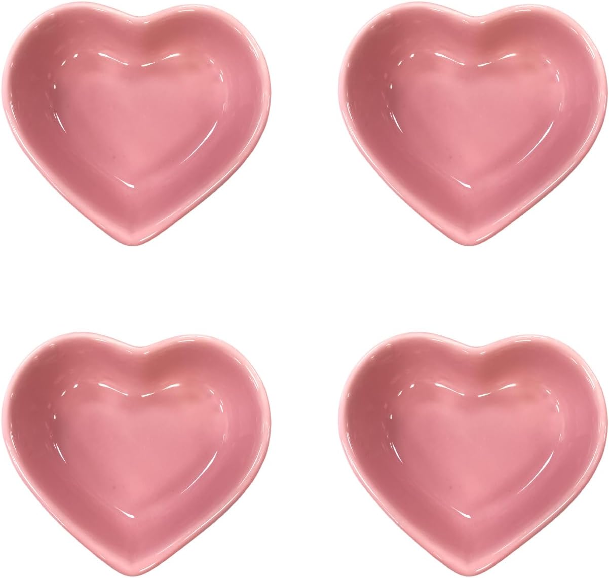 Plato porcelana forma corazón 1.5oz para fiesta deshierbe