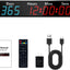 Reloj cuenta regresiva Navidad RGB pantalla grande