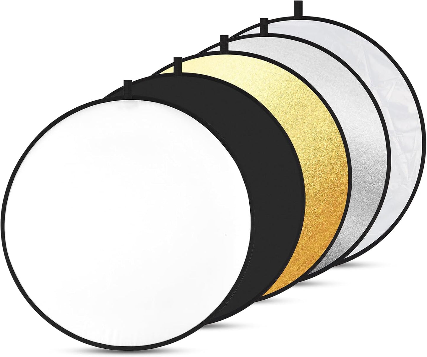 Reflector luz 5en1 32pulg difusor plegable estudio exterior