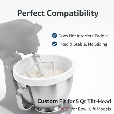 3 Forros Silicona Plegables 5qt Batidora Lavavajilla