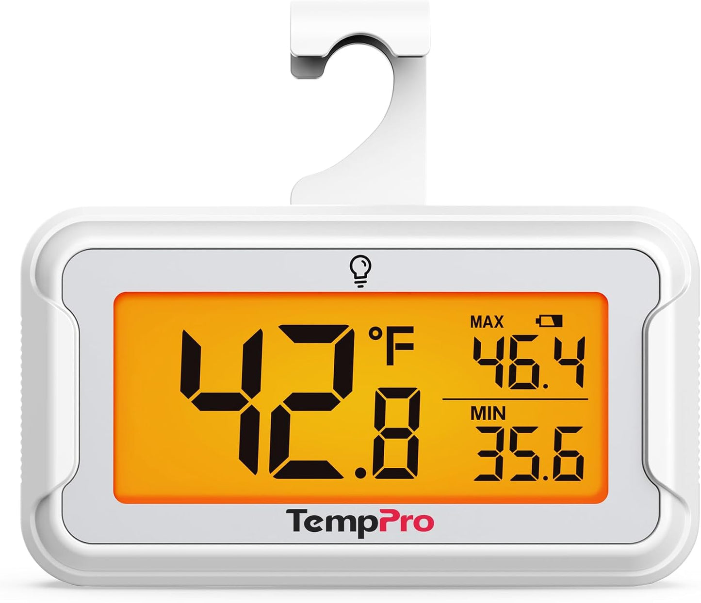 Termómetro para refrigerador ThermoPro con pantalla LCD retroiluminada