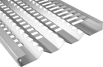 Placas calor parrilla acero inox 18 5/8 pulg cubierta quemador DCS