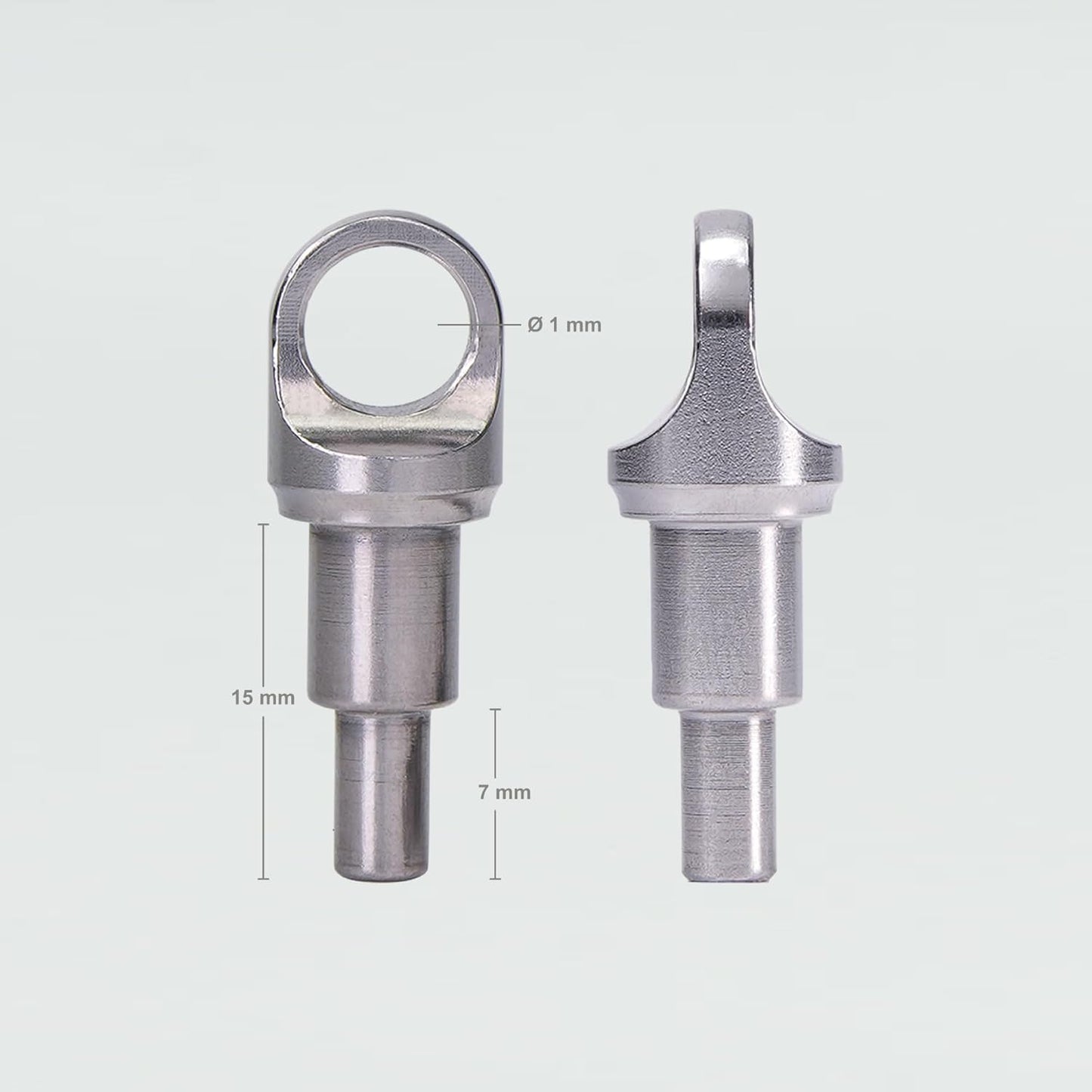Llavero Loop DUO enchufe 1/4 pulg y puntas 0.157pulg set 2