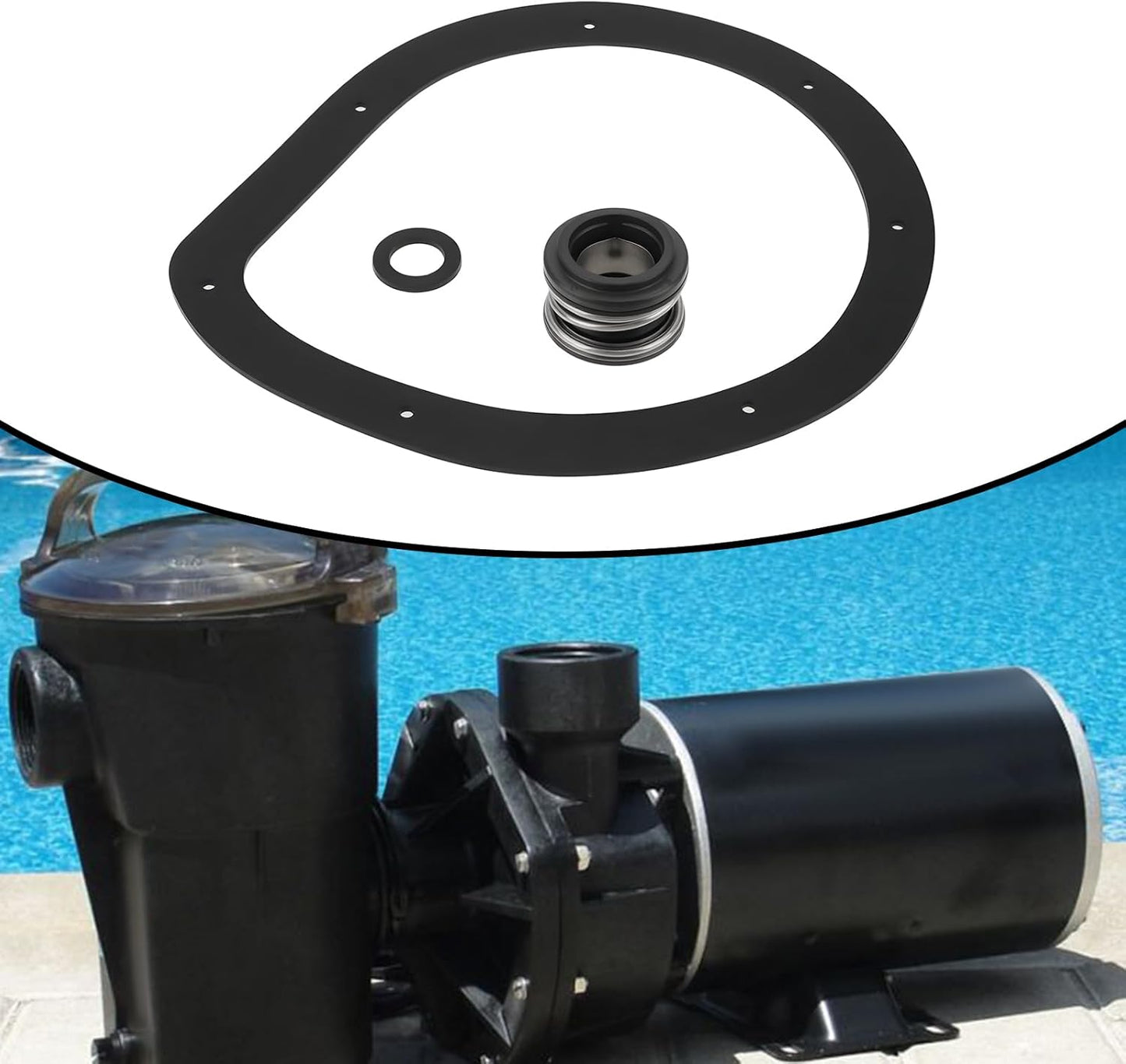 Kit reparación eje bomba agua SPX1500H comp. Hayward Power-Flo