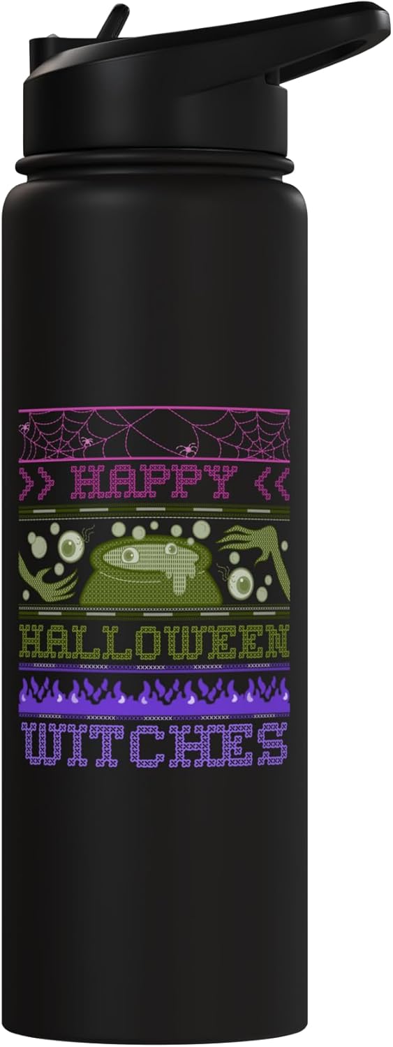 Bolso de tela con estampado de brujas para Halloween