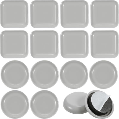 16 Deslizadores Autoadhesivos para Muebles 1pulg