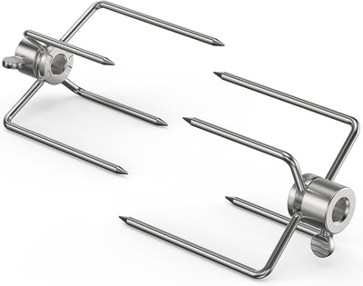Tenedores asador acero inox 5/16pulg 1 par