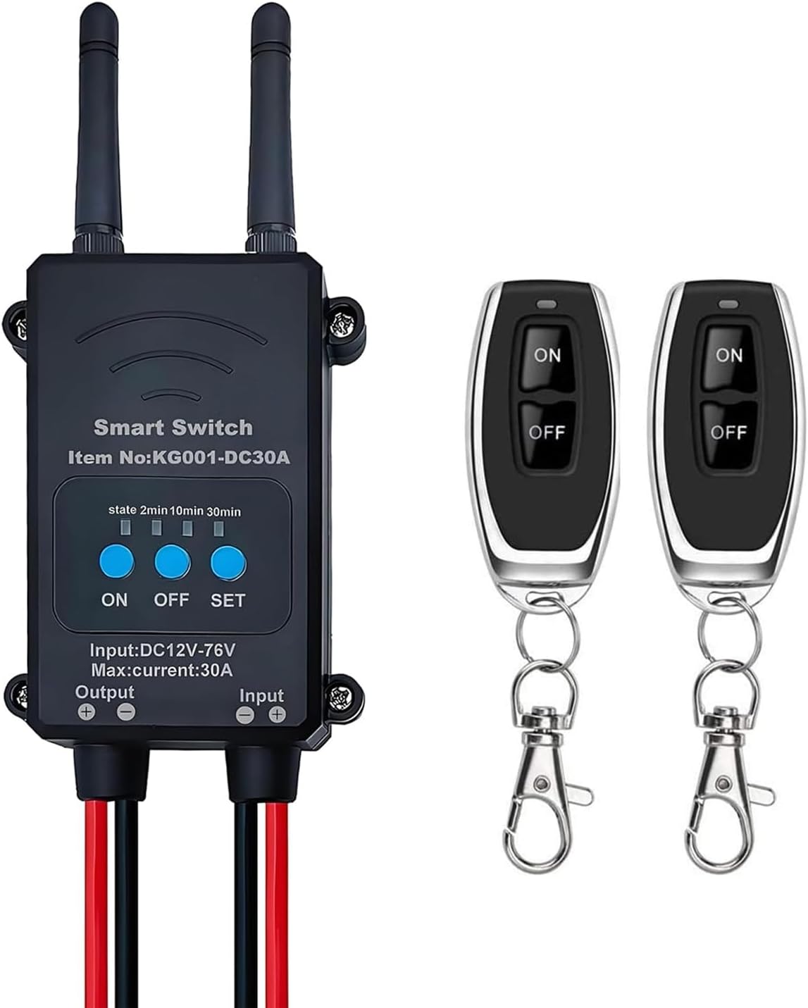 Interruptor Bluetooth 12V-72V 30A relé control app puerta