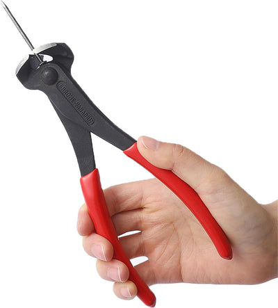 Extractor de uñas 7pulg agarre goma alicates cromo