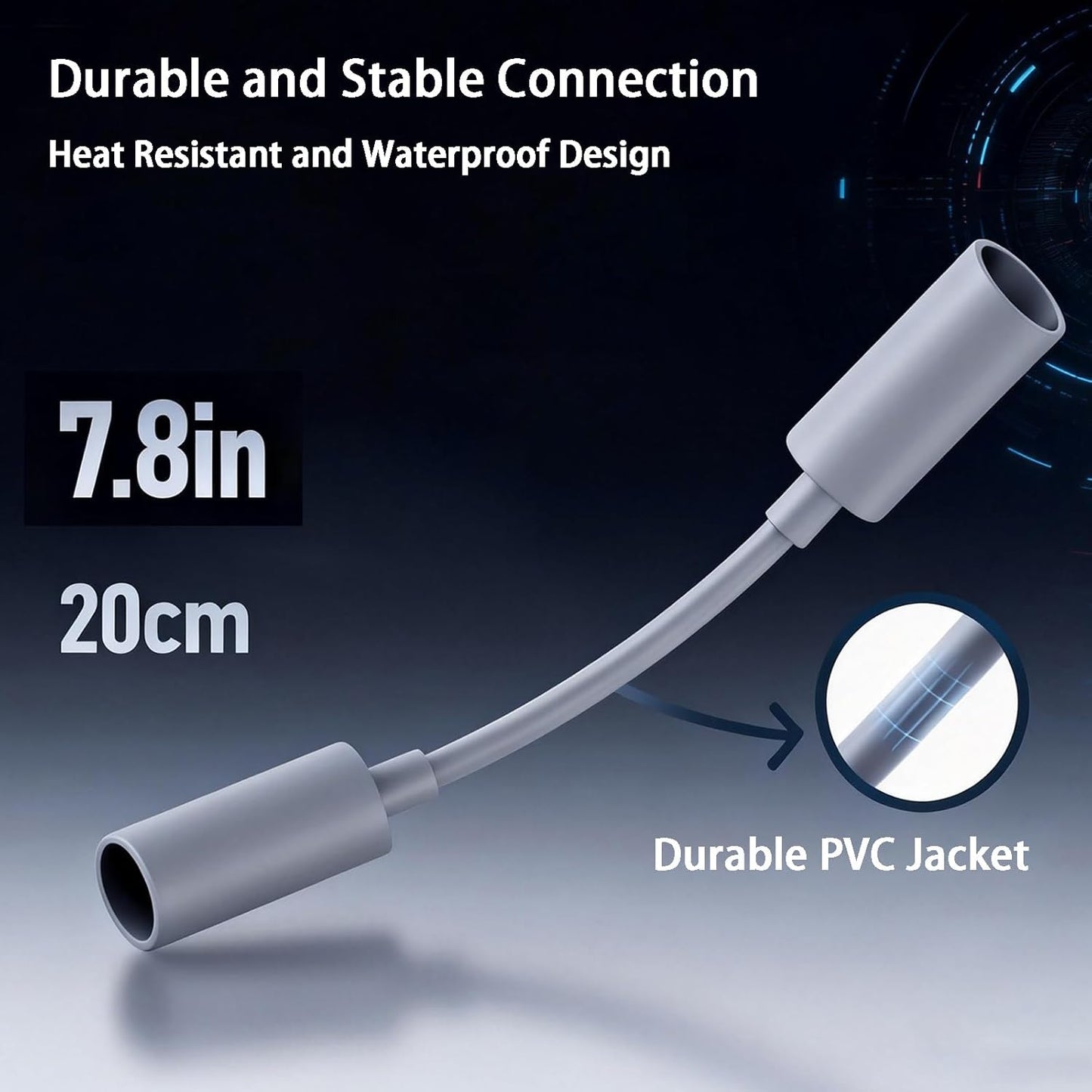 Conector CC mini hembra a hembra impermeable Starlink