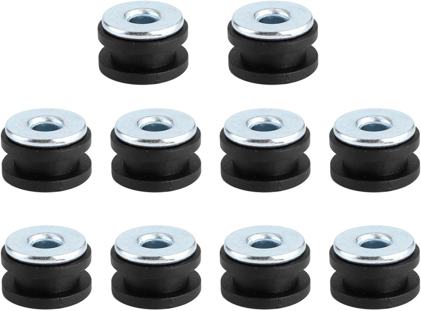 Juego arandelas goma 10.7mm para carenados