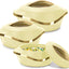 Set 3 Ollas Acero Inox 455-1270ml para Chapati Biryani