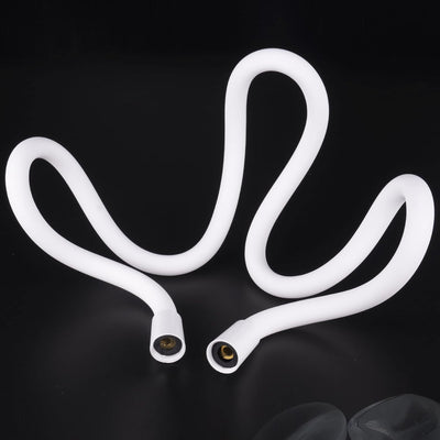 Manguera ducha corta silicona ultrasuave antitorceduras 39pulg