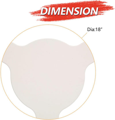 Preparador platos 18pulg piedra ahumar parrilla Kamado