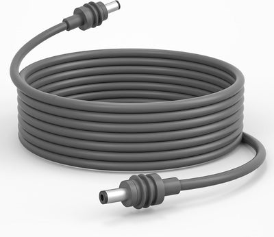Cable alimentación CC impermeable Starlink 6.5pies gris