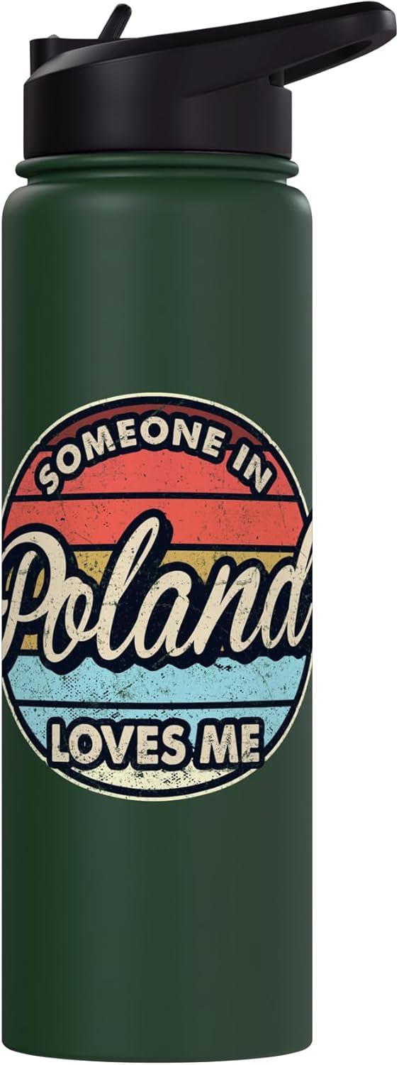 Botella de agua acero inoxidable sin BPA Polonia