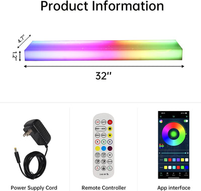 Estante LED para botellas licor 32pulg control remoto