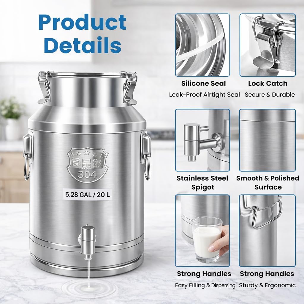 Dispensador agua acero inox 5gal 20L con espita