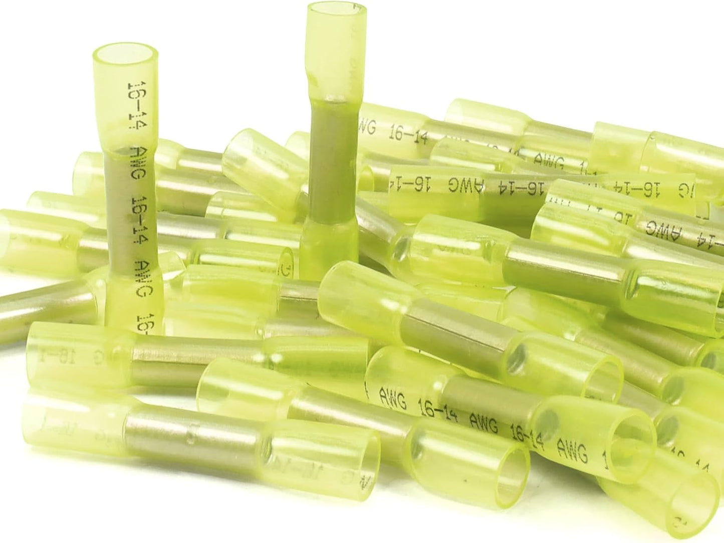 Conectores termorretráctiles impermeables para cable 12-10 AWG