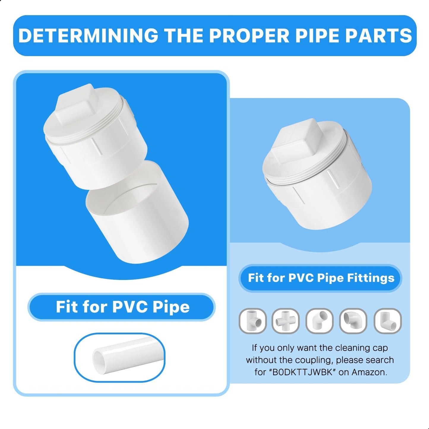 Cubierta limpieza alcantarilla PVC 3" con enchufe