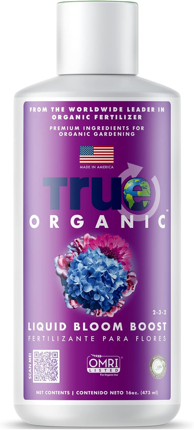 Fertilizante orgánico Bloom Boost 16oz para brotes y floración
