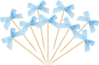 Palillos de cóctel de bambú natural 100 piezas para aperitivos y fiestas