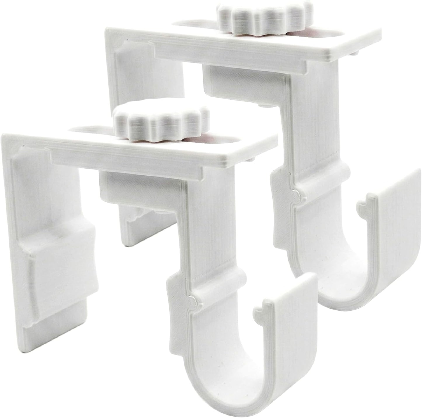 2 Soportes Manguera CPAP Abrazadera Ajustable Gancho U