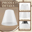 Set 4 Pantallas Metal Vintage E26 Colgante
