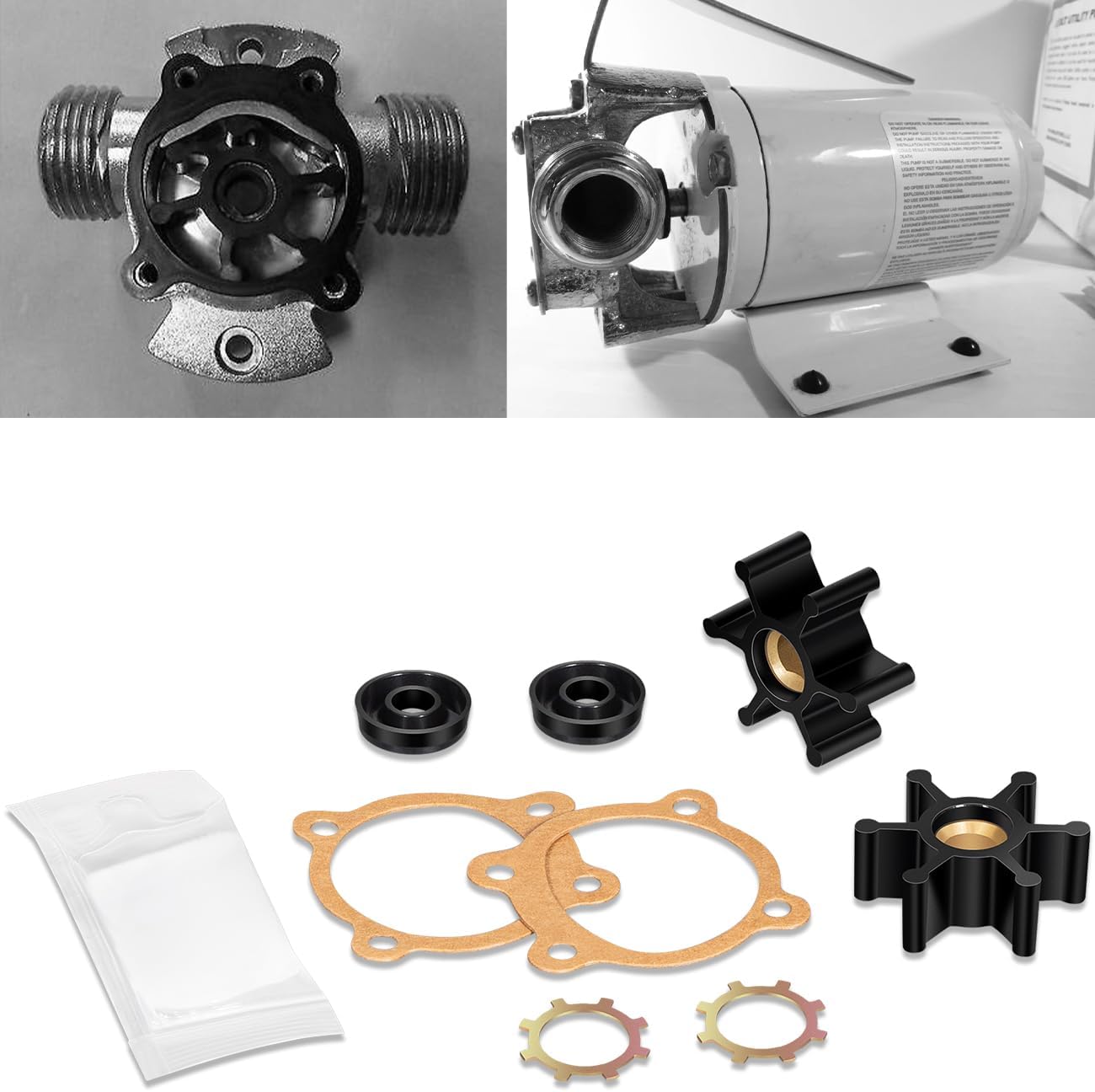 Kit reparación impulsor bomba utilitaria comp Wayne