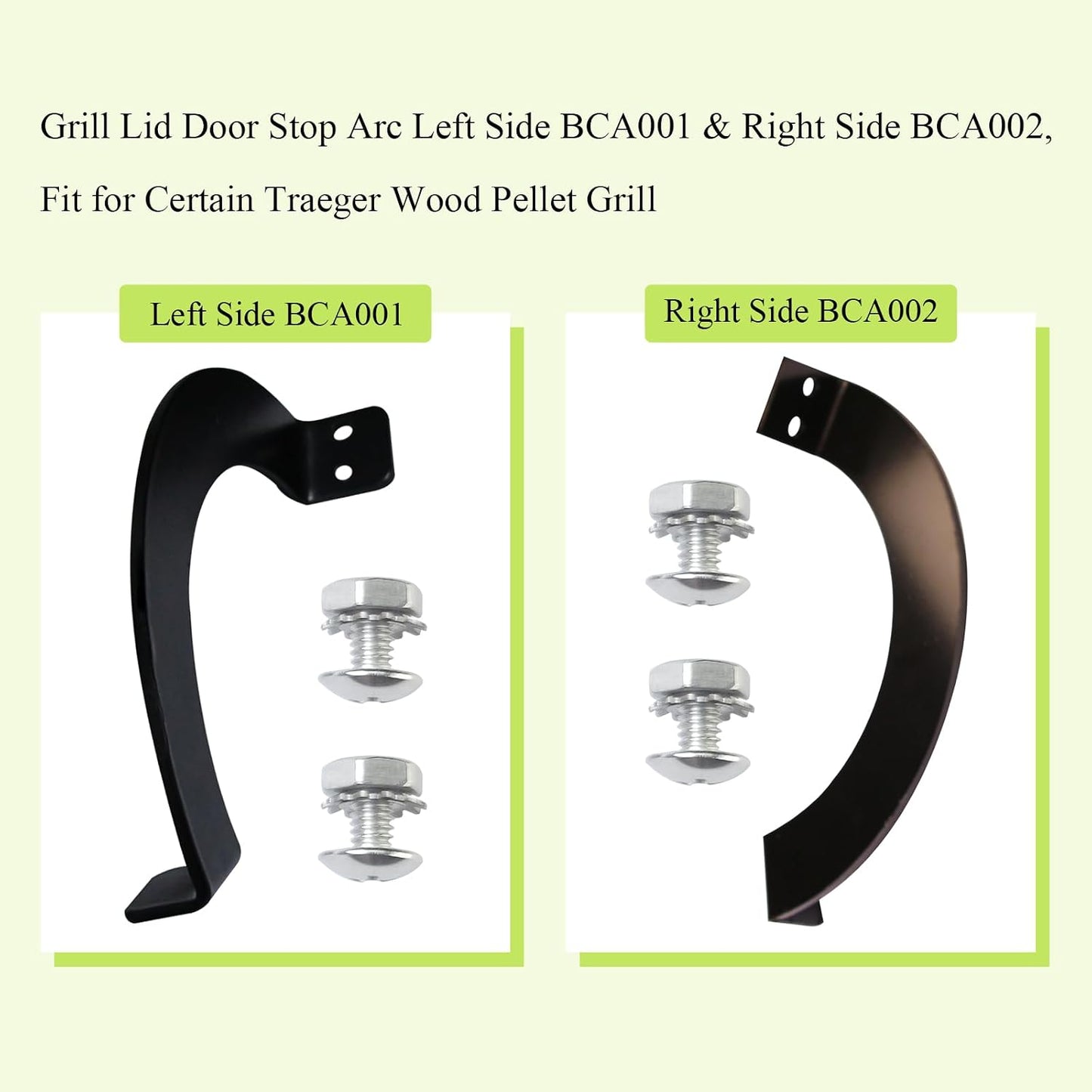 Tapa parrilla lateral BCA001-002 para Traeger Pro Series