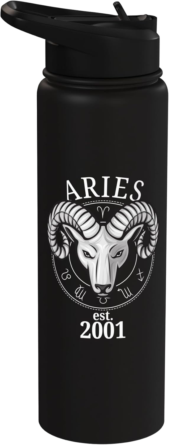 Botella agua acero inox aislada Aries 2001