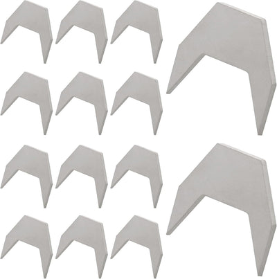 12 Topes Metal Cajones Estilo Antiguo Guía Pista