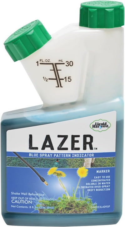 Indicador aerosol azul 8oz para hierbas malas y fertilizante