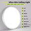 Lámpara LED techo 12pulg redonda 24W 2800lm para baño dormitorio