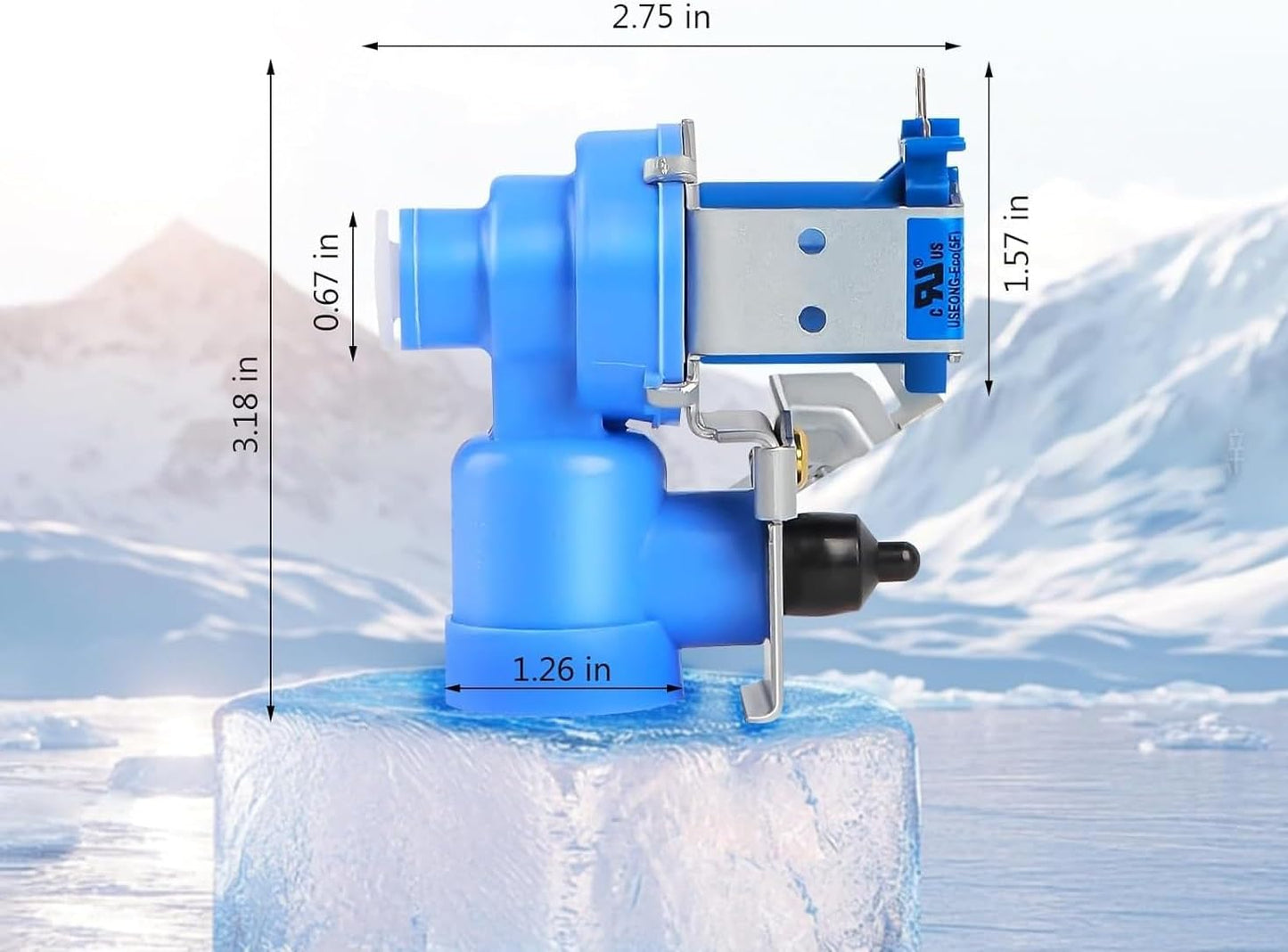 Válvula entrada para máquina hielo LG modelos específicos