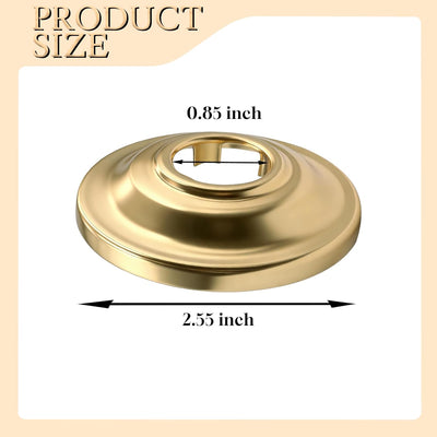 Brida brazo ducha reemplazo Moen oro cepillado