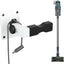 Soporte pared aspiradora Shark comp V7-V12 IX141 IZ562H blanco gris