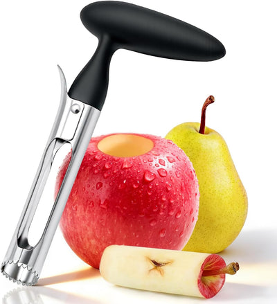 Descorazonador manzana acero inox hoja dentada ergonómico
