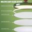 Lámpara colgante LED verde 12pulg regulable 3 modos cocina comedor