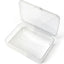 Caja plástica transparente para tarjetas set 6